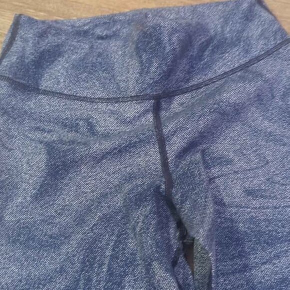 ATHLETA GIRL High Rise Milky Way Chit Chat Full Length Tight Size L/12 - Picture 4 of 5